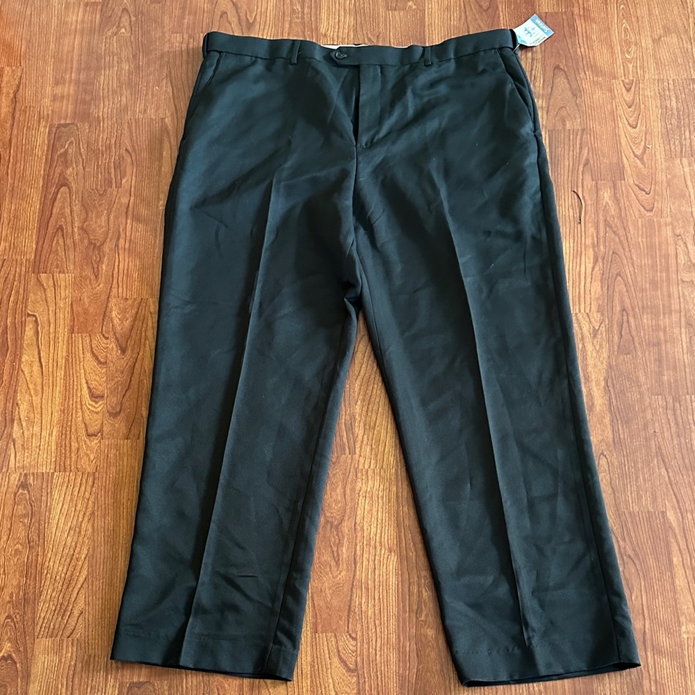 Croft & Barrow Classic Black Trousers size 42x32